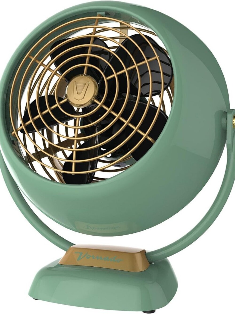 Vintage Green Air Circulator Fan | Retro Design | Compact & Powerful Cooling